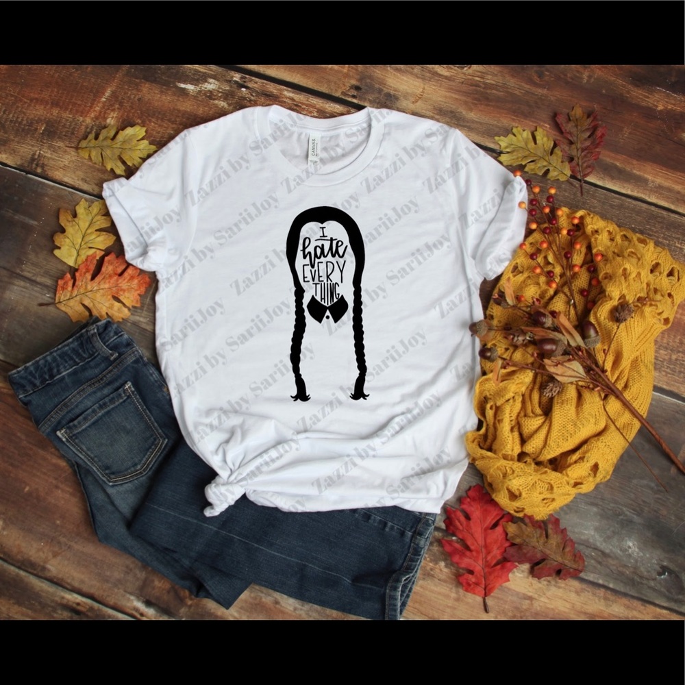 Wednesday Addams shirt